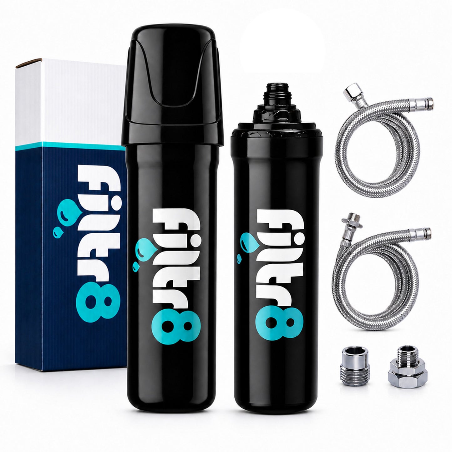 Filtr8™ Under Sink Water Filter - 99% Lead, Chlorine, Microplastics & PFAS Removal