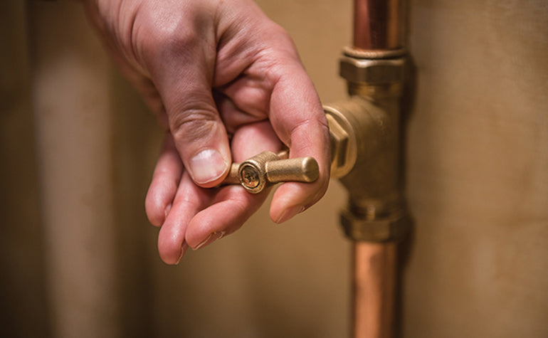 Step 1: Turn off water supply